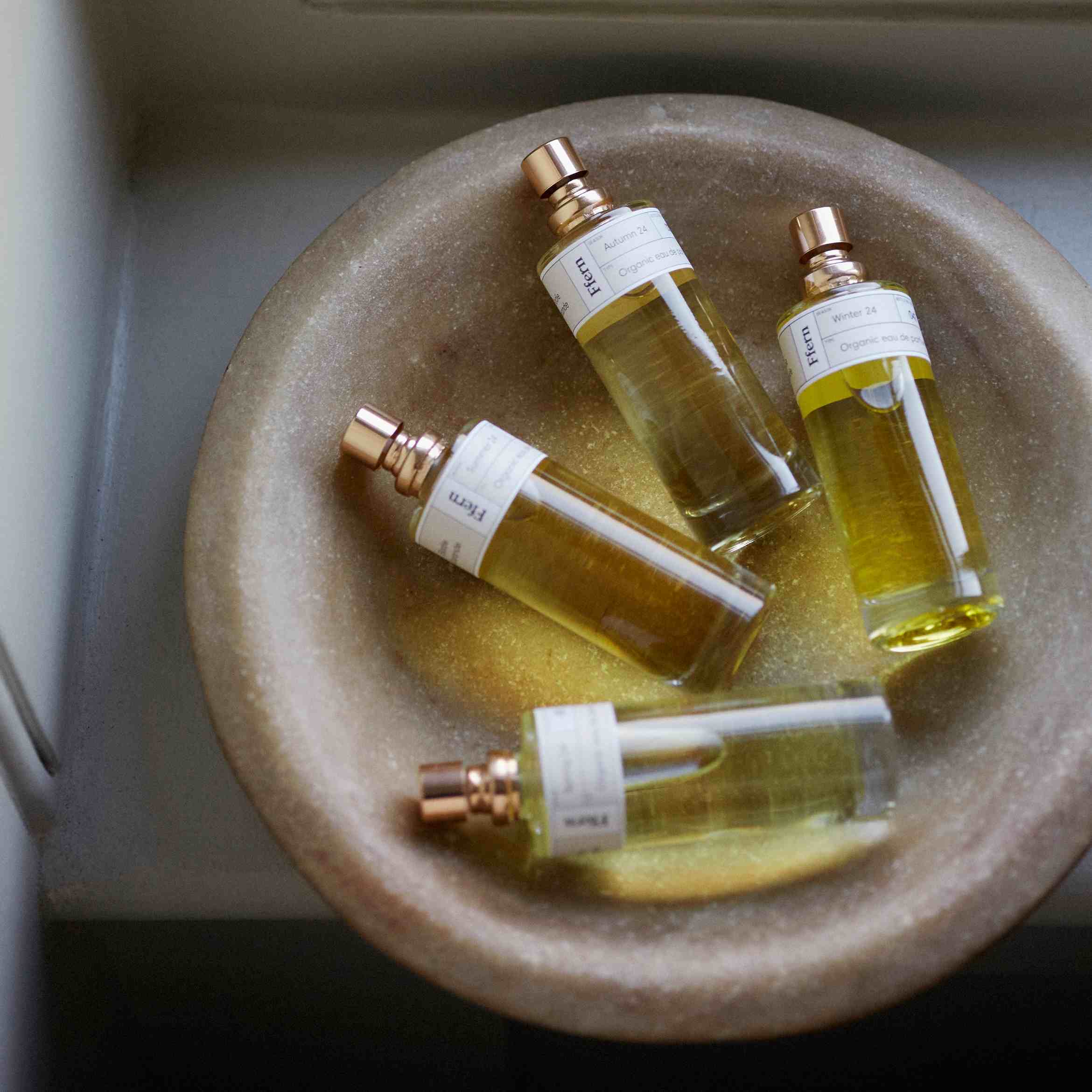 Ffern organic perfume bottle