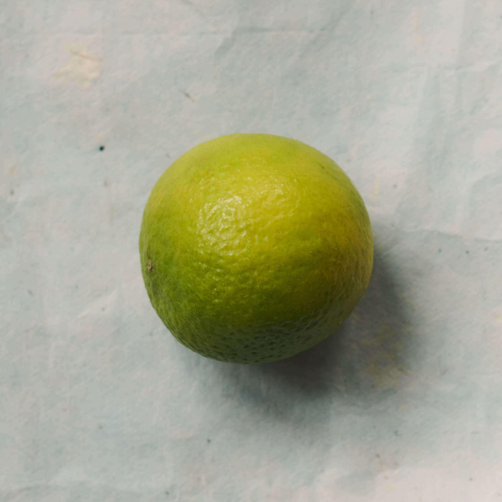 Organic Key lime rind, Ffern perfumery ingredient