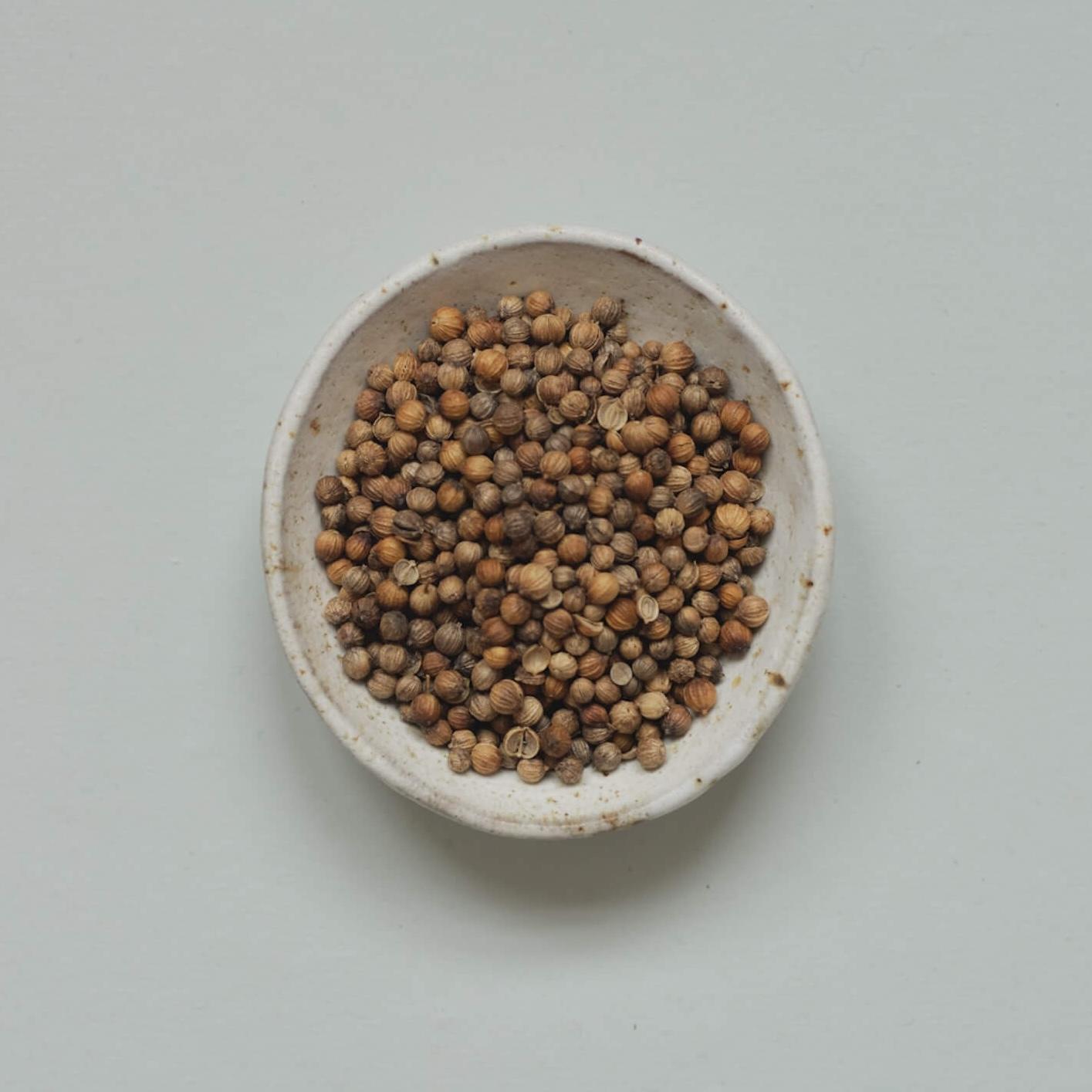 Organic Coriander seed, Ffern perfumery ingredient