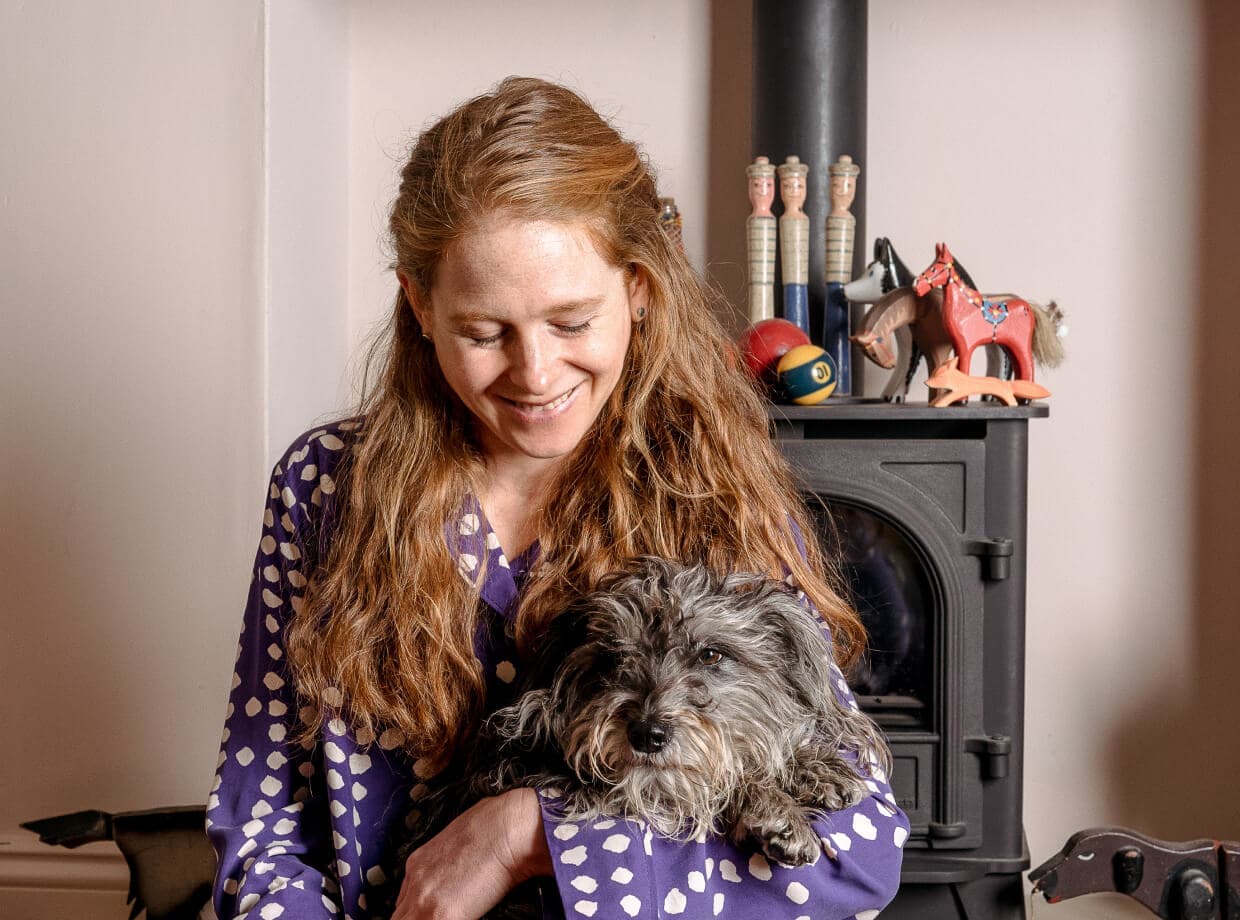 Emily Sutton in her studio