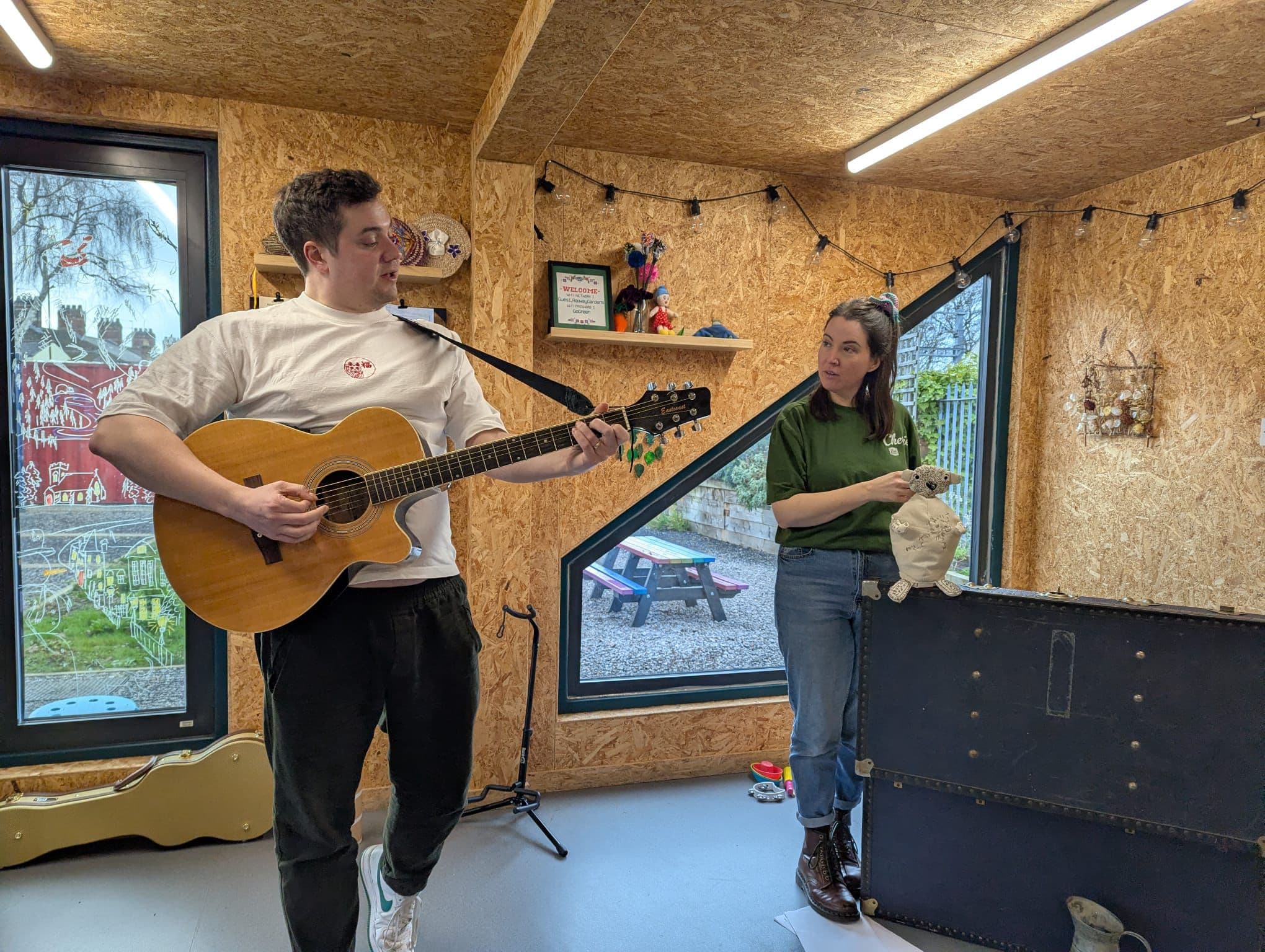 What do you hope to achieve with the support of the Ffern Folk Foundation?